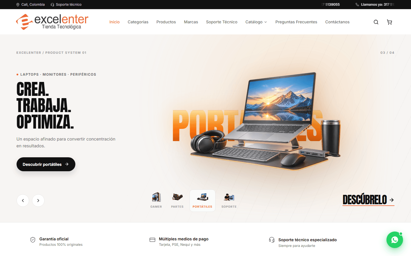 Proyecto Excelenter: Tienda online