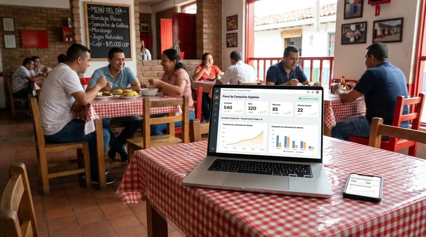 Caso de Éxito Restaurante El Viajero - Campañas de Ads